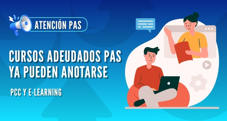 Cursos Adeudados PAS  - 2do Turno de Inscripciones Habilitado